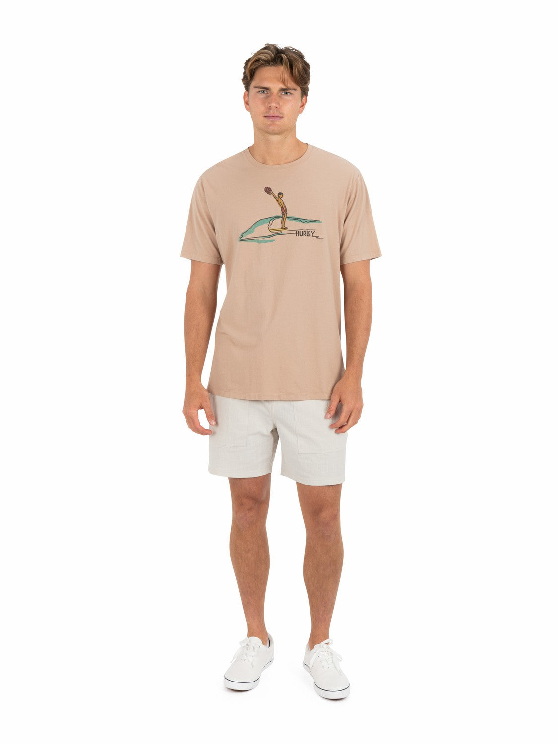 Hurley Mens Yew Haw Short Sleeve