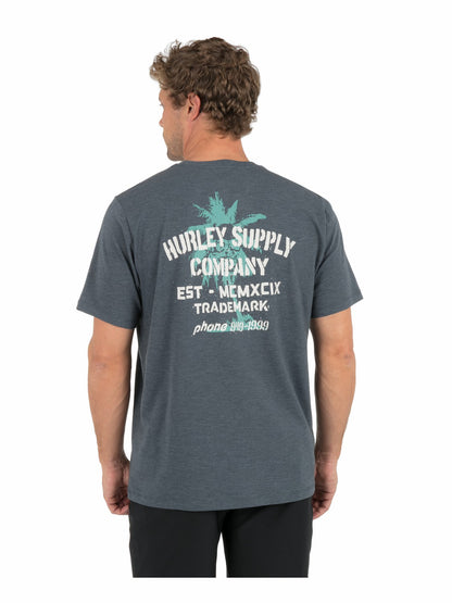 Hurley Mens Shape Shack Slub Short Sleeve