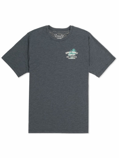 Hurley Mens Shape Shack Slub Short Sleeve