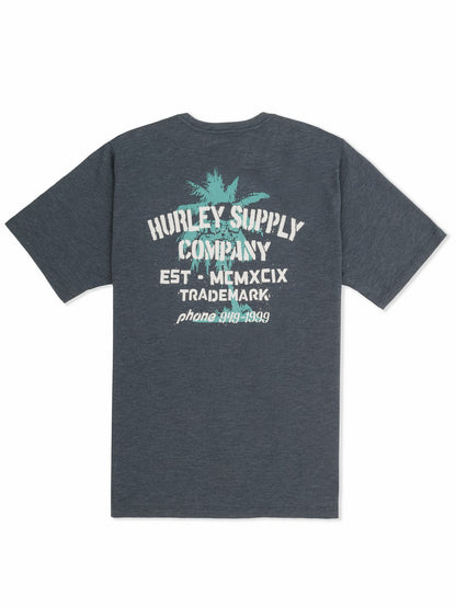 Hurley Mens Shape Shack Slub Short Sleeve