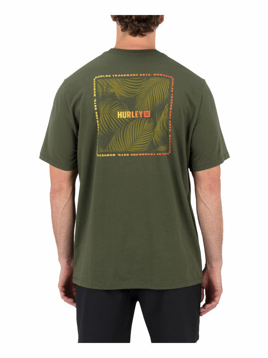 Hurley Mens Fern Gradient Short Sleeve