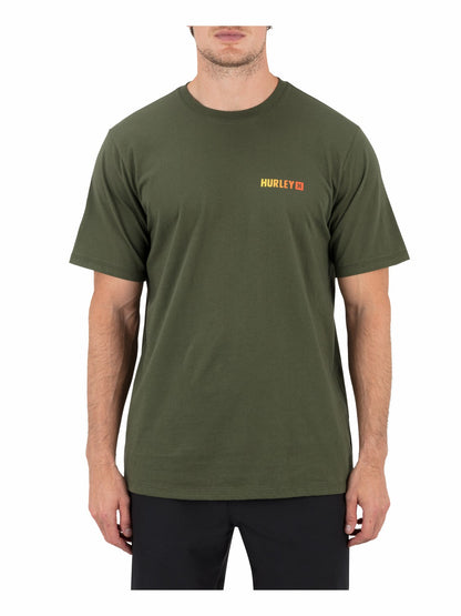 Hurley Mens Fern Gradient Short Sleeve