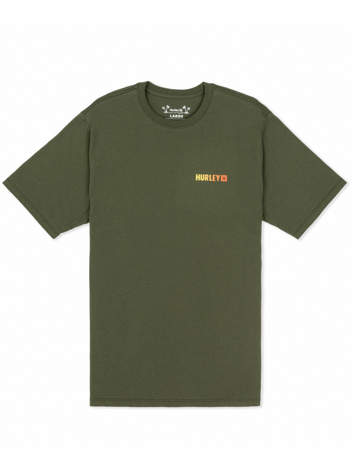 Hurley Mens Fern Gradient Short Sleeve