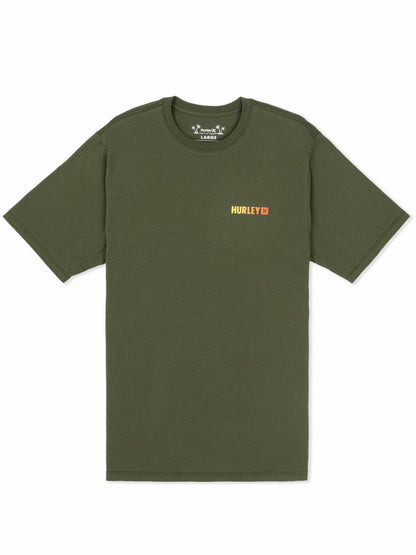 Hurley Mens Fern Gradient Short Sleeve