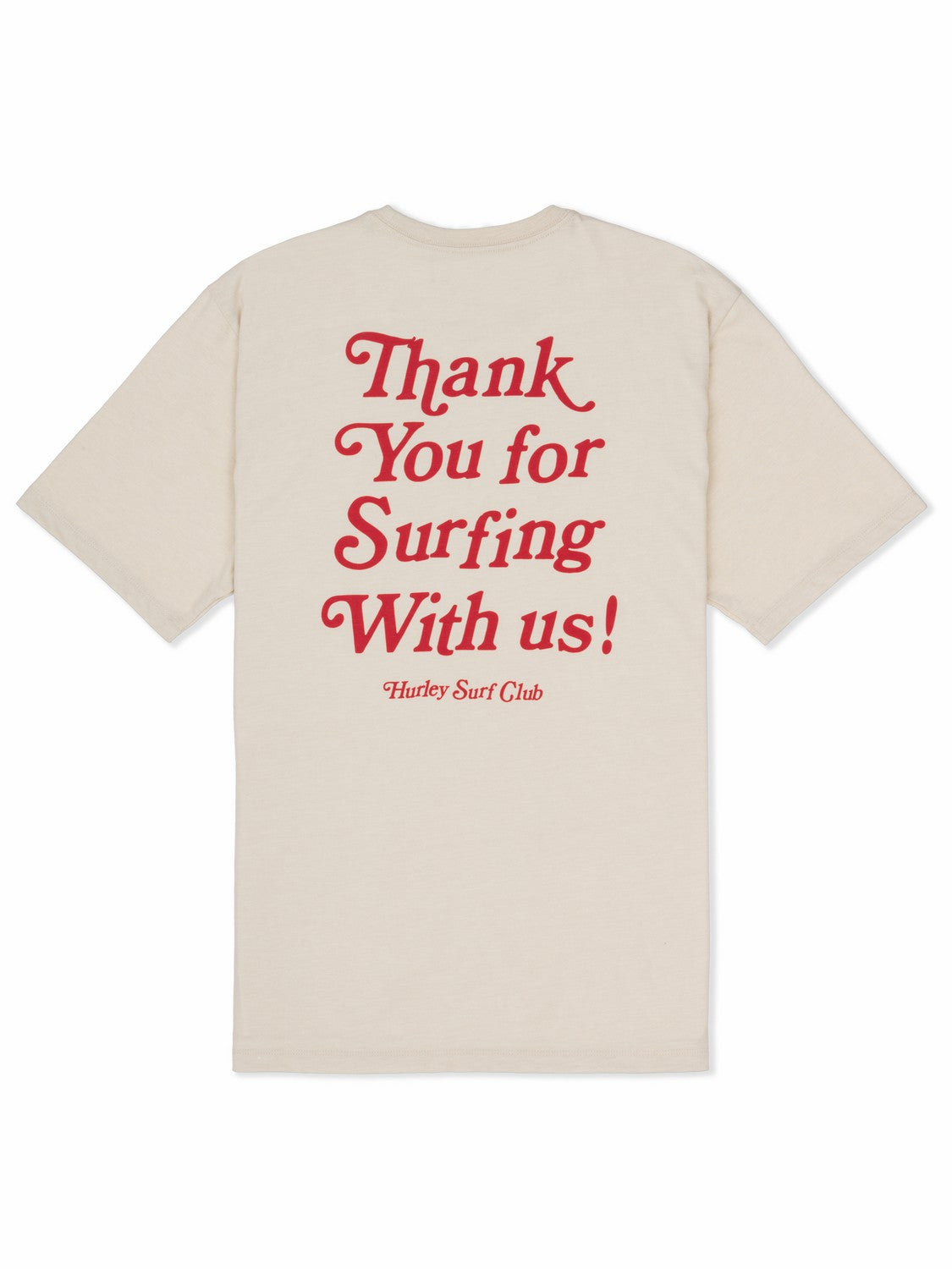 Hurley Mens Thank You Slub Short Sleeve