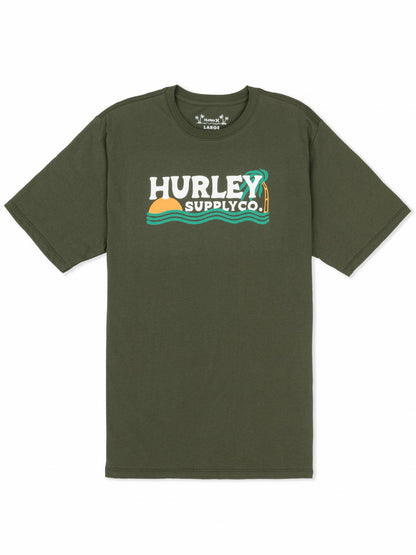 Hurley Mens Wet Sand Short Sleeve