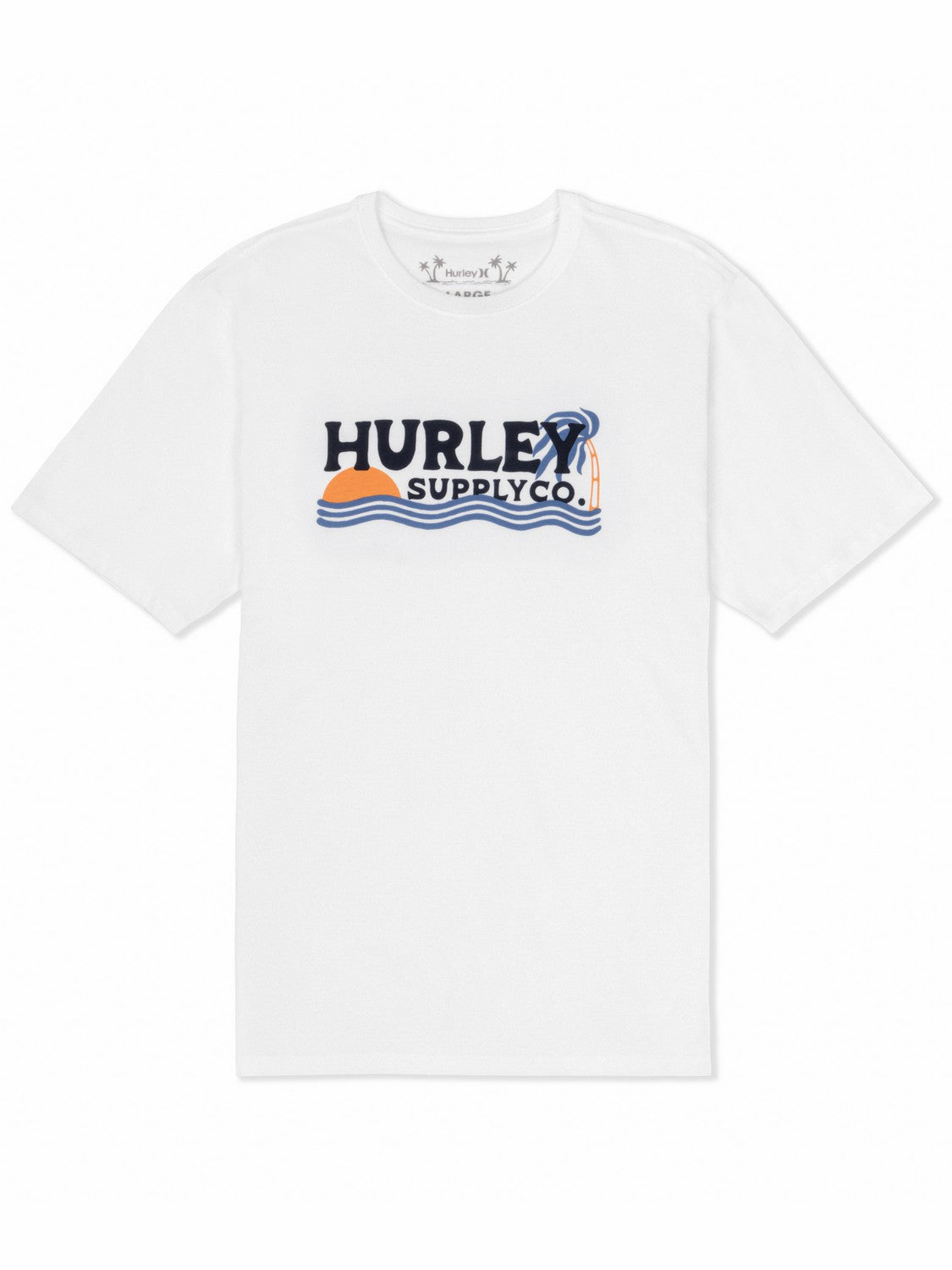 Hurley Mens Wet Sand Short Sleeve