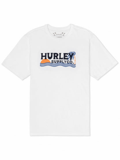 Hurley Mens Wet Sand Short Sleeve