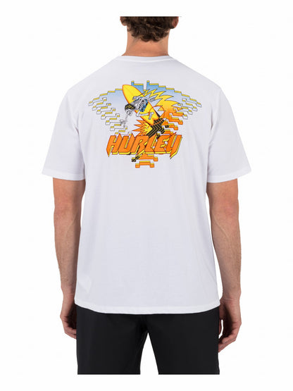 Hurley Mens Off The Top Short Sleeve