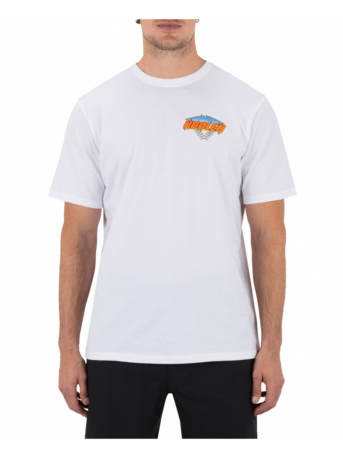 Hurley Mens Off The Top Short Sleeve