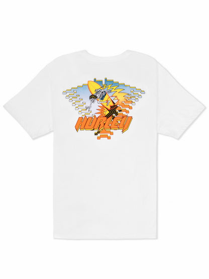 Hurley Mens Off The Top Short Sleeve