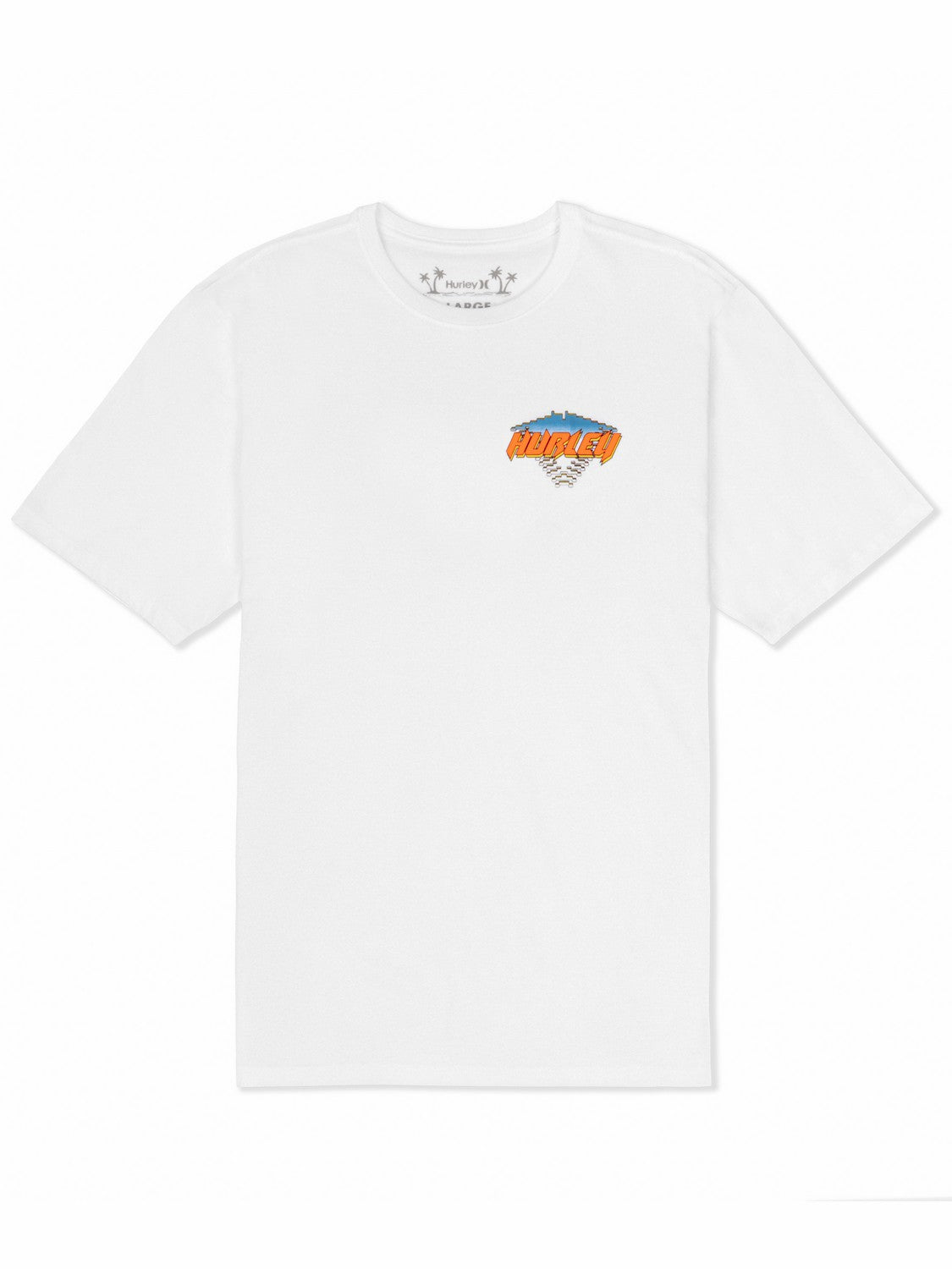 Hurley Mens Off The Top Short Sleeve