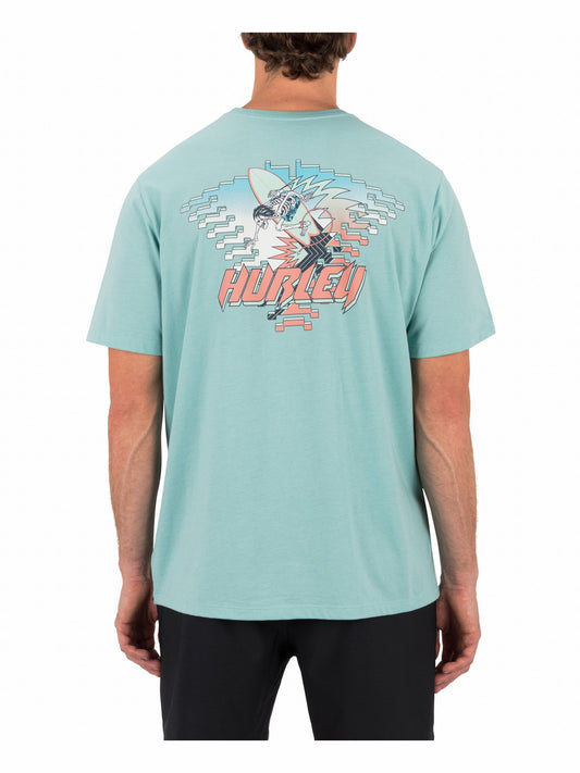 Hurley Mens Off The Top Short Sleeve