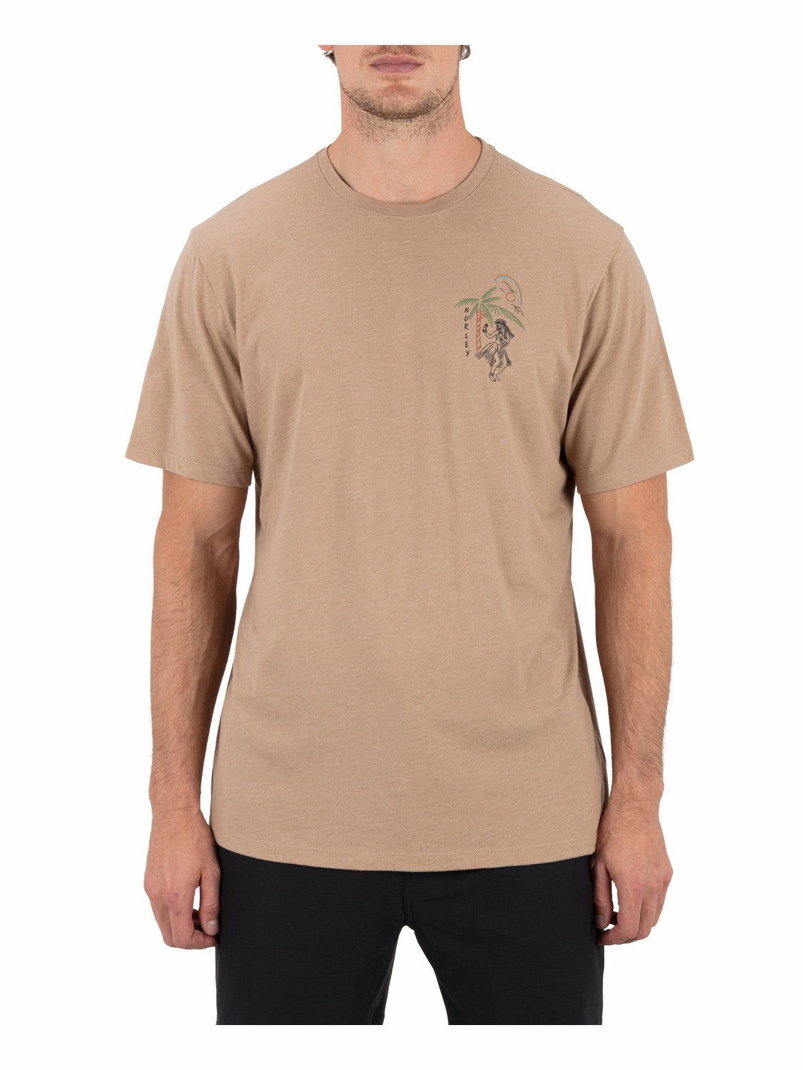 Hurley Mens Hula In Paradise Short Sleeve