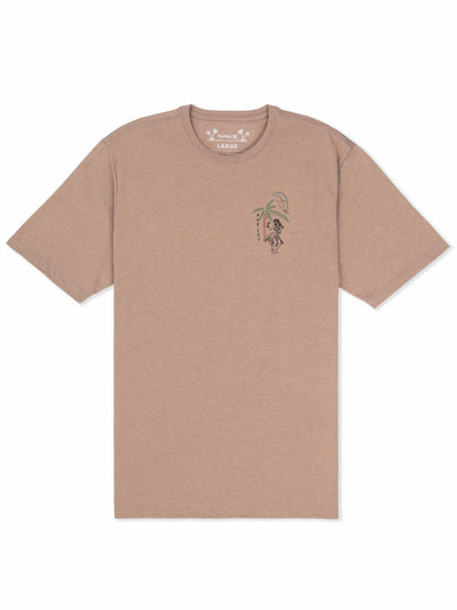 Hurley Mens Hula In Paradise Short Sleeve