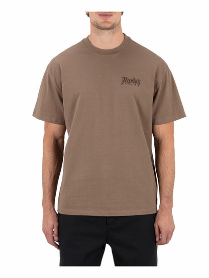 Hurley Mens Built Outline Short Sleeve T-Shirt