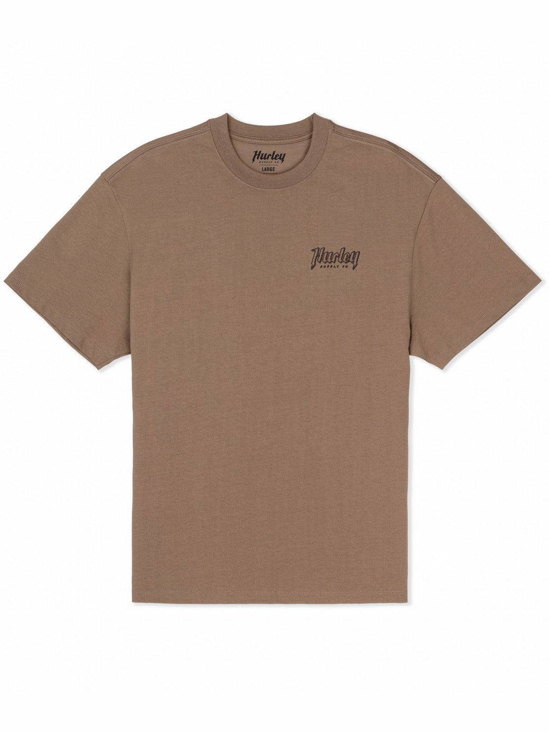 Hurley Mens Built Outline Short Sleeve T-Shirt