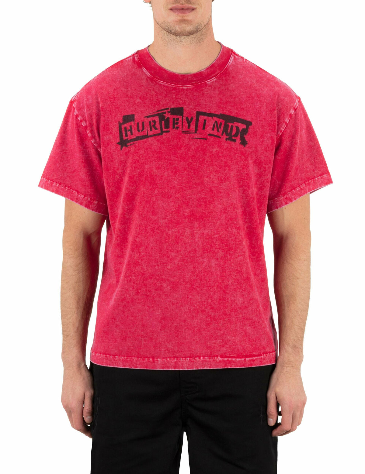 Hurley Mens Hurley x Travis Barker Creep Short Sleeve Tee