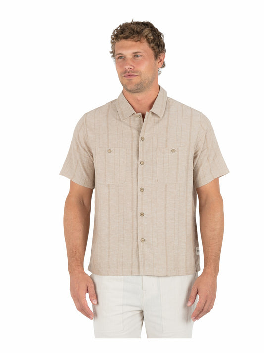 Hurley Mens Hemp Malibu Short Sleeve