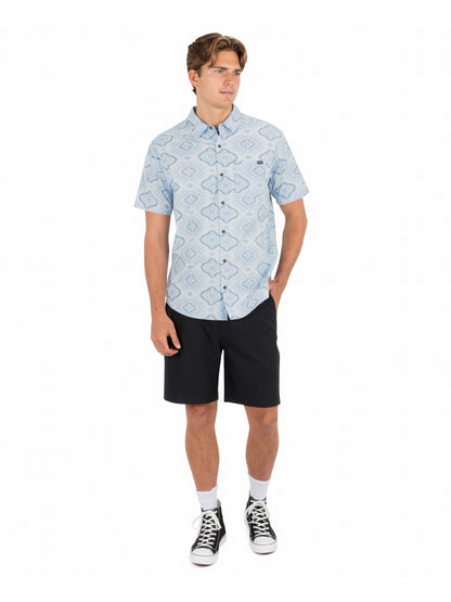 Hurley Mens Lido Stretch Short Sleeve