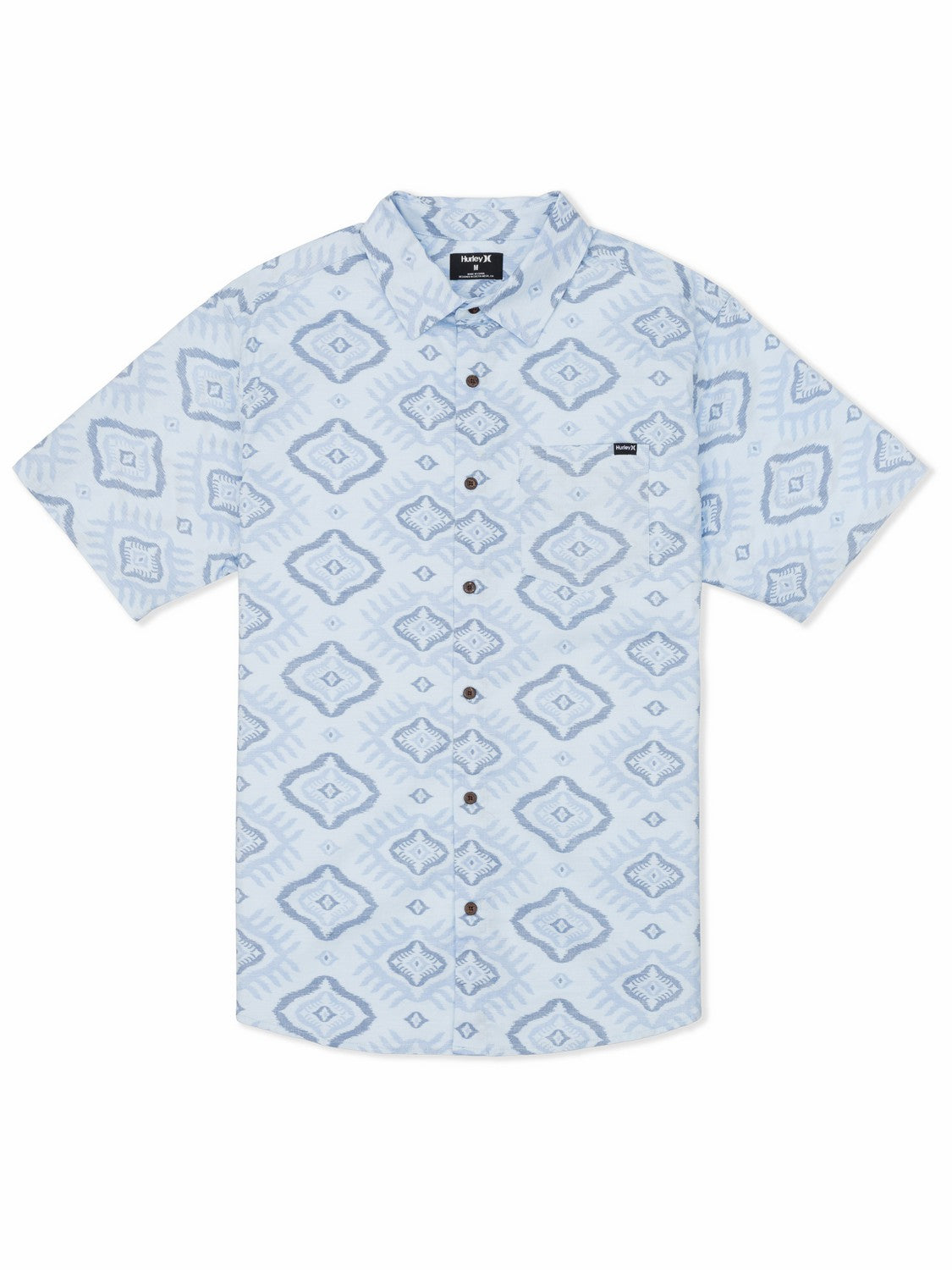 Hurley Mens Lido Stretch Short Sleeve