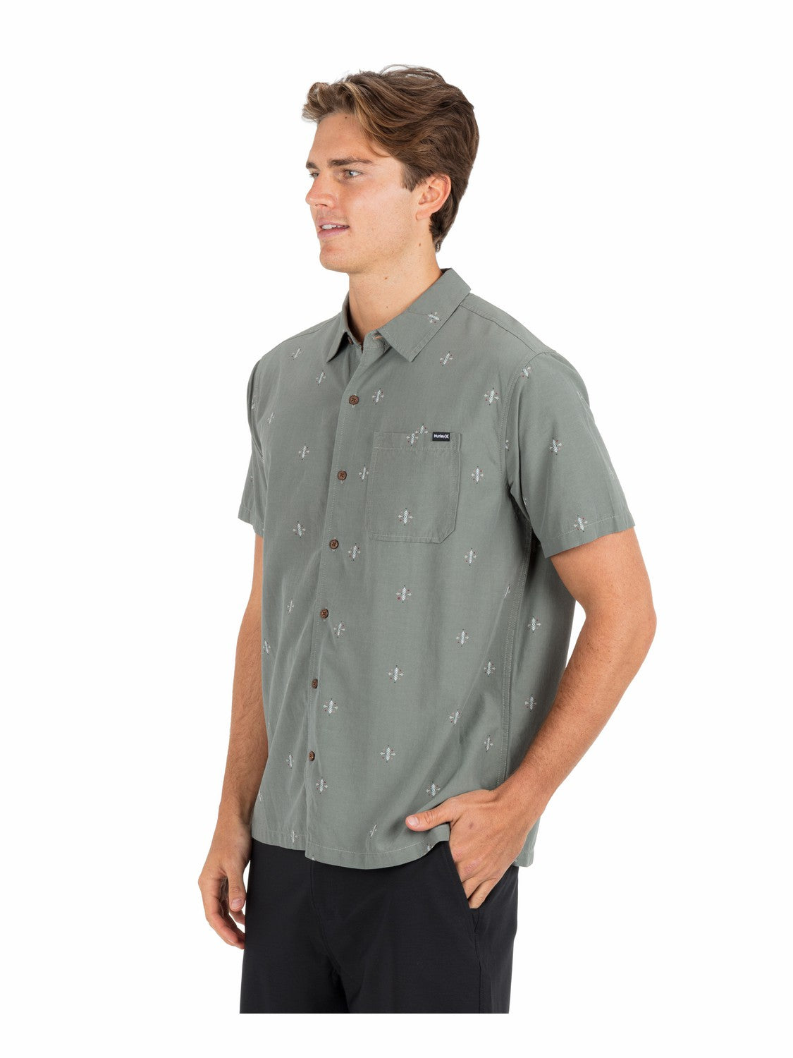 Hurley Mens Aero Short Sleeve