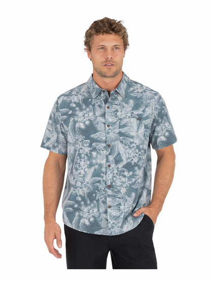 Hurley Mens Newport Stretch Short Sleeve