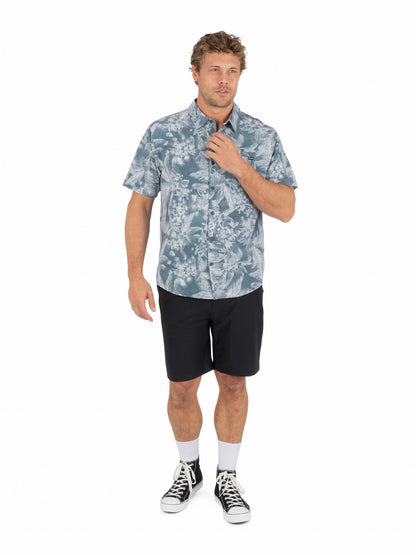 Hurley Mens Newport Stretch Short Sleeve