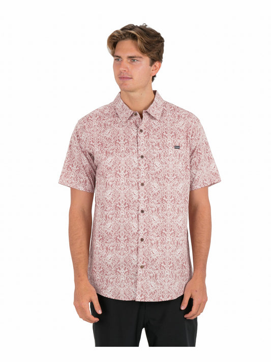 Hurley Mens Lido Stretch Short Sleeve