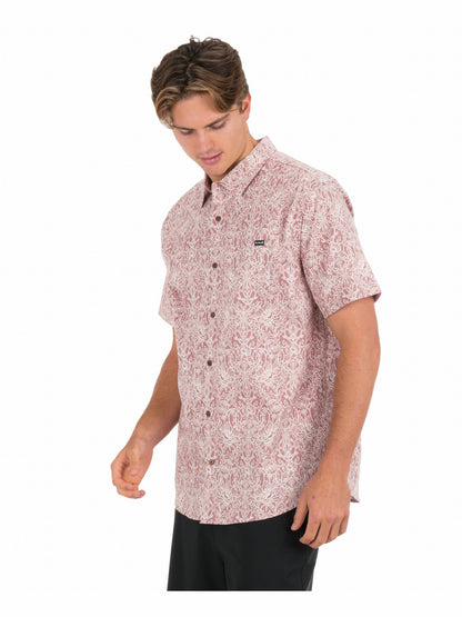Hurley Mens Lido Stretch Short Sleeve