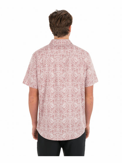 Hurley Mens Lido Stretch Short Sleeve