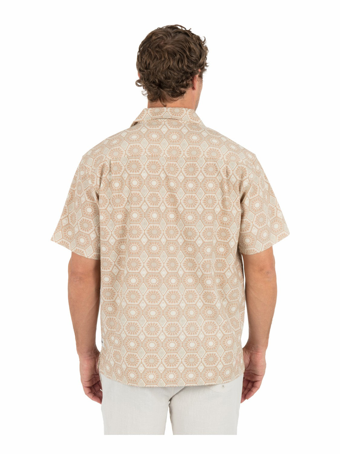 Hurley Mens Dogpatch Camp Short Sleeve