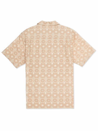 Hurley Mens Dogpatch Camp Short Sleeve
