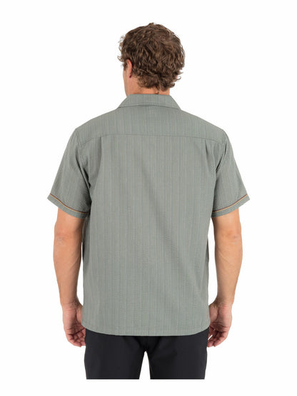 Hurley Mens Lay Day Camp Short Sleeve