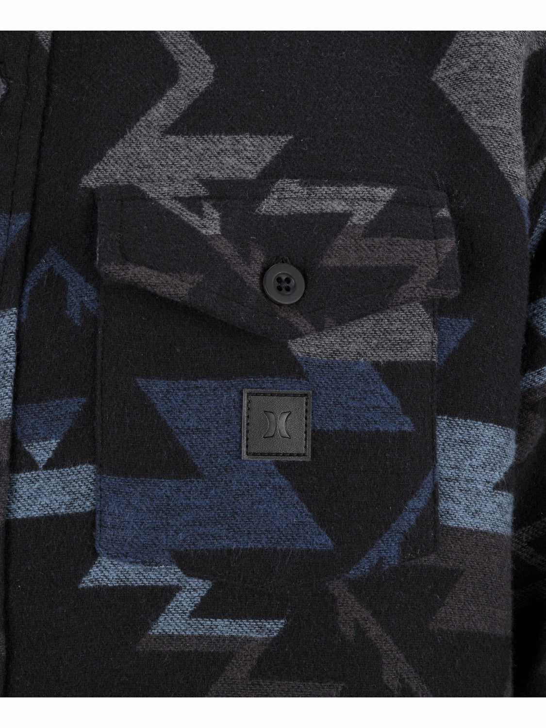 Hurley Mens Santa Cruz Jacquard Long Sleeve
