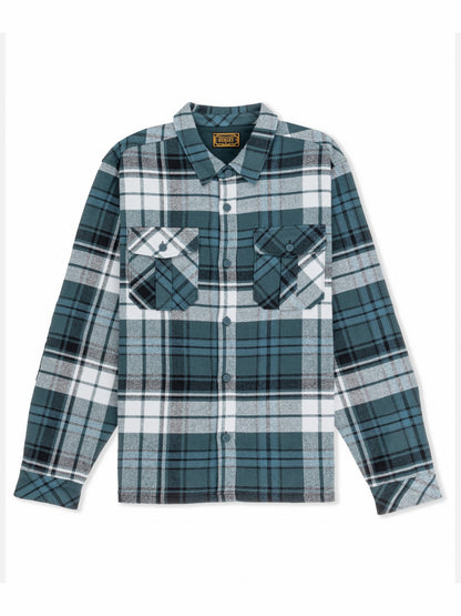 Hurley Mens Santa Cruz Seaside Flannel Long Sleeve