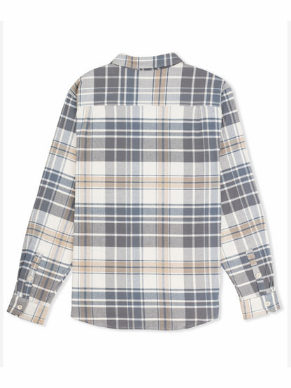Hurley Mens Portland Stretch Flannel Long Sleeve
