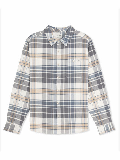 Hurley Mens Portland Stretch Flannel Long Sleeve