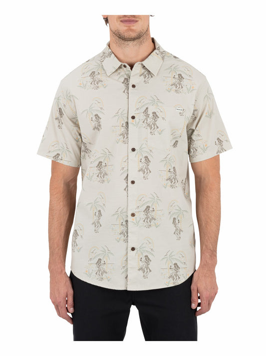 Hurley Mens Lido Stretch Short Sleeve
