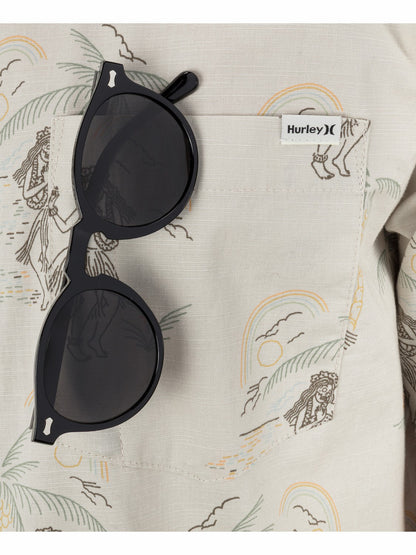 Hurley Mens Lido Stretch Short Sleeve
