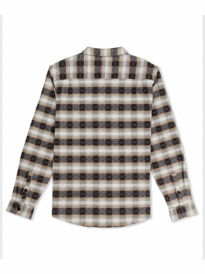 Hurley Mens Portland Stretch Flannel Long Sleeve