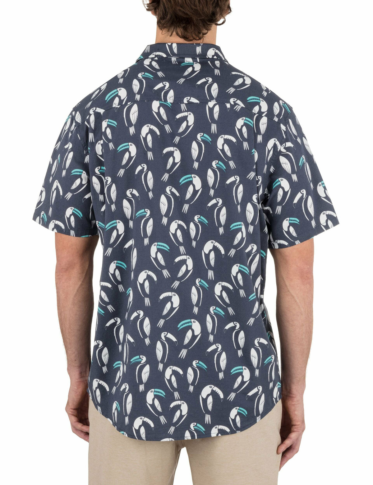 Hurley Mens One & Only Lido Stretch Short Sleeve Shirt