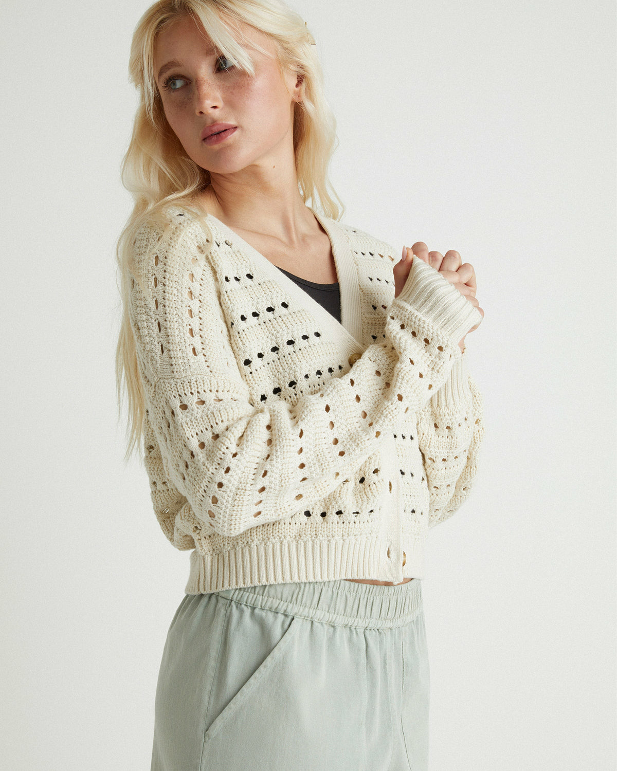 Hurley Womens Charming Cardigan