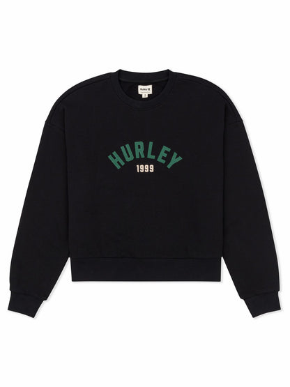 Hurley Womens Worthy Boxy Crew