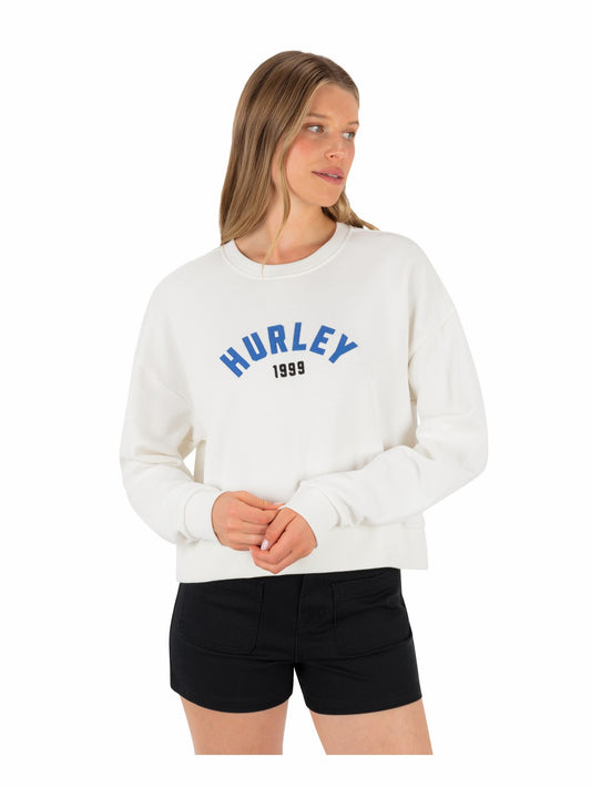 Hurley Womens Worthy Boxy Crew