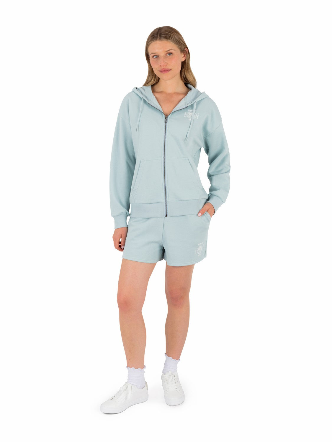 Hurley Womens Bliss Crop Zip Hoodie