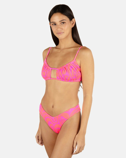 Hurley Womens Trip Hop Scoop Front Bralette