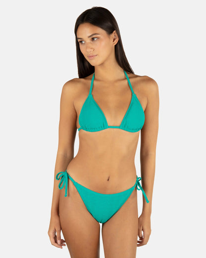 Hurley Womens Wave Scrunch Cheeky Tie Side Bottom