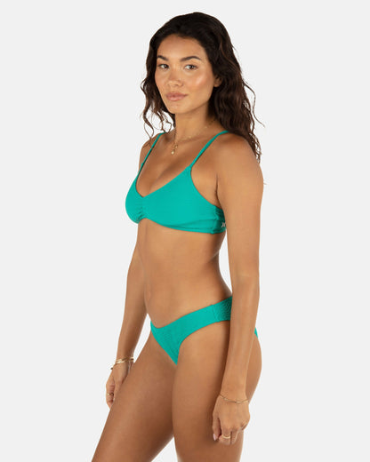 Hurley Womens Wave Scrunch Moderate Bottom