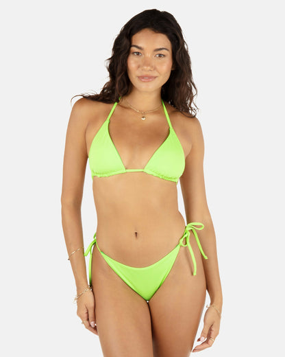 Hurley Womens Solid Reversible Cheeky Tie Side Bottom